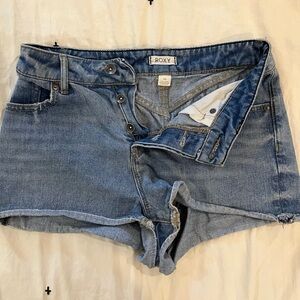 Roxy Light Blue Denim Shorts